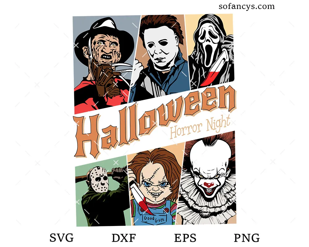 Halloween Horror Night SVG