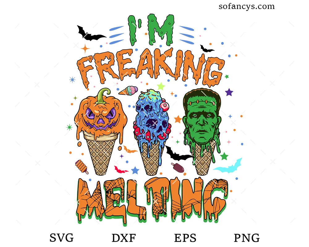 I’m Freaking Melting SVG