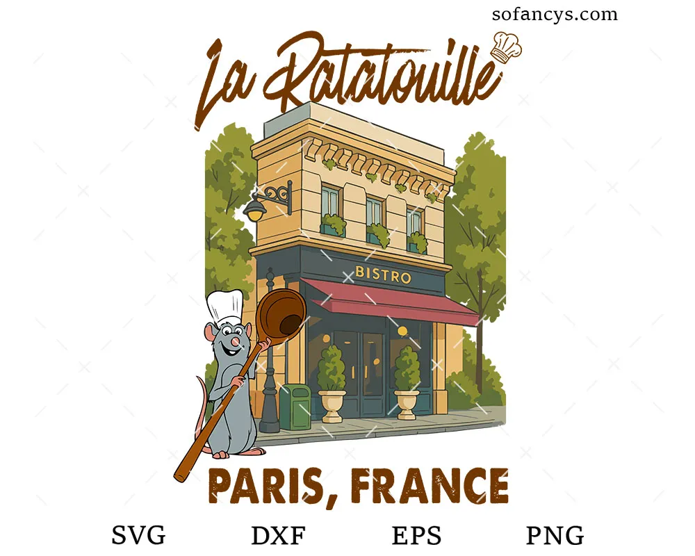 Little Chef Remy SVG