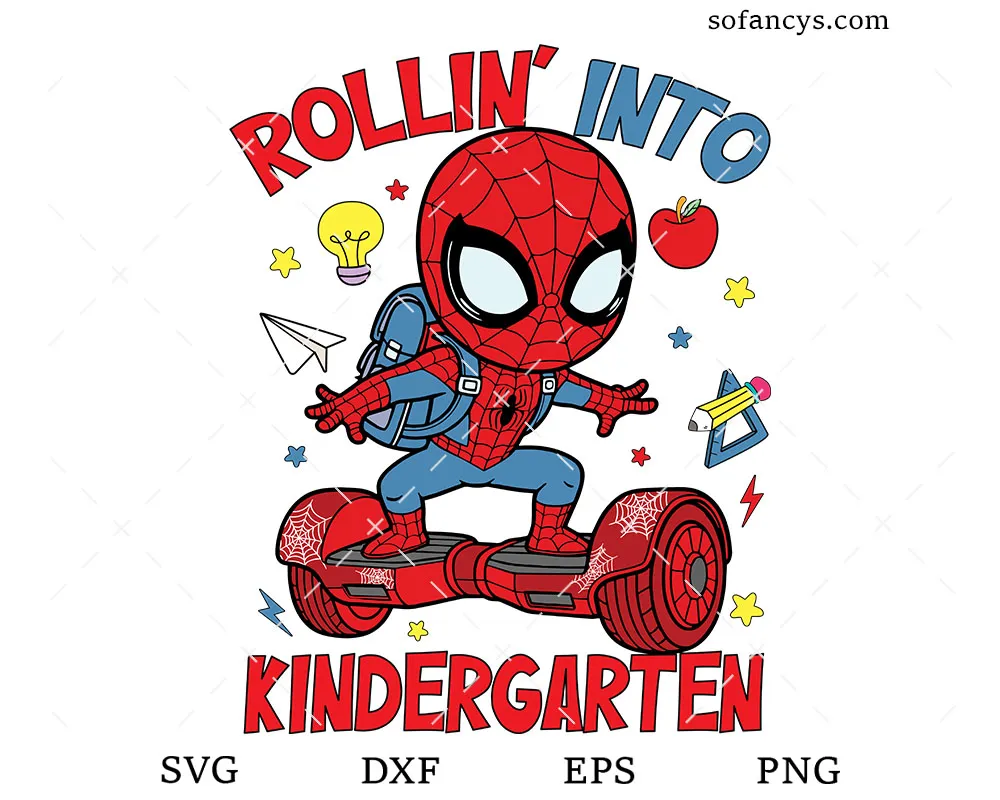 Rollin’ Into Kindergarten SVG