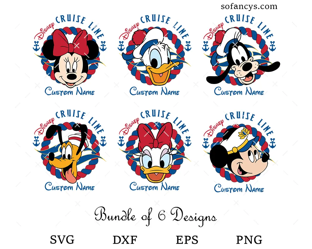 Disney Cruise Line SVG Bundle