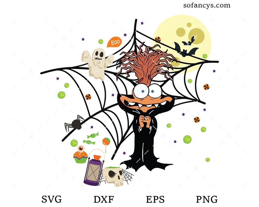 Inside Out 2 Anxiety Vampire SVG