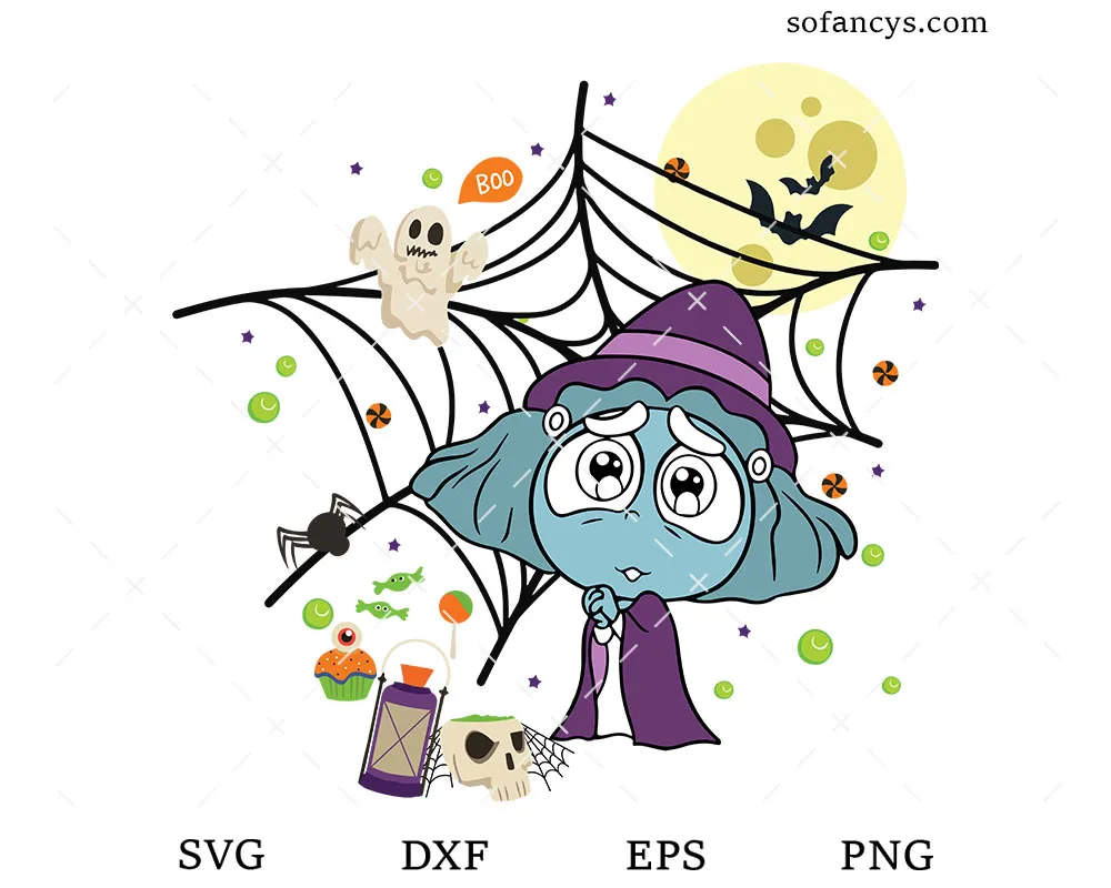 Inside Out 2 Envy Witch SVG