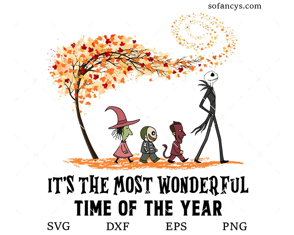 Jack Skellington and Friends SVG