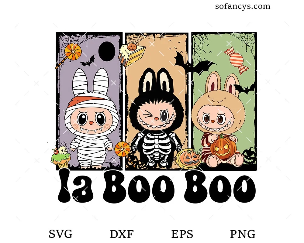 La Boo Boo Bunny SVG