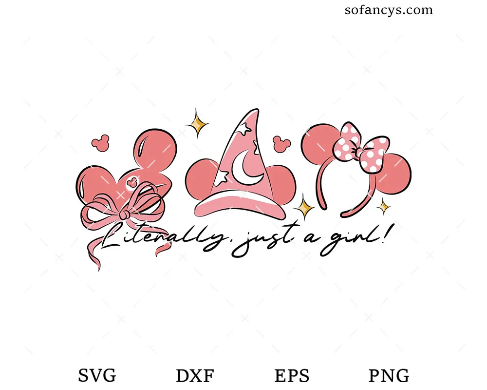 Magical Minnie Mouse Ears SVG
