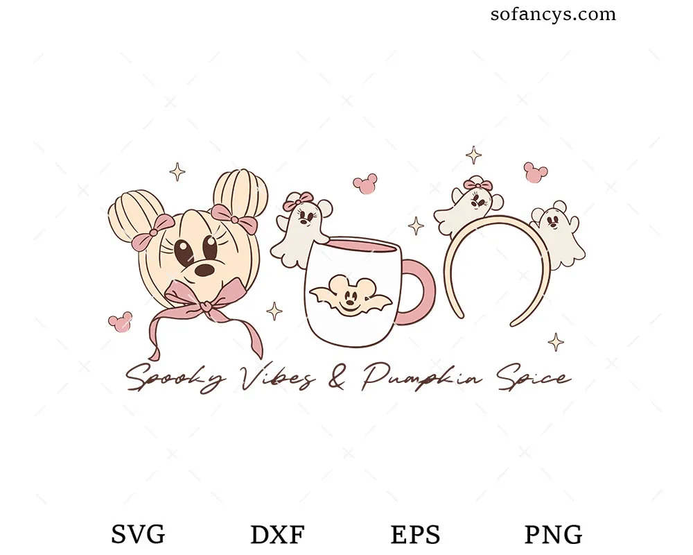 Magical Minnie Pumpkin SVG