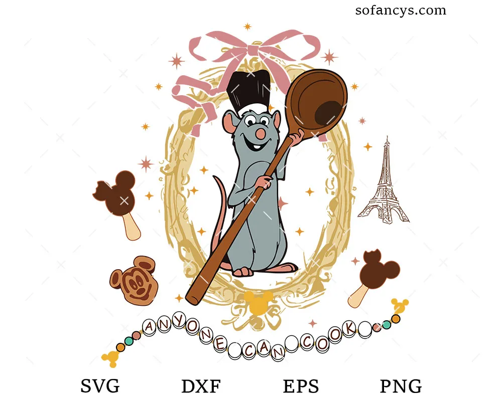 Remy Anyone Can Cook SVG