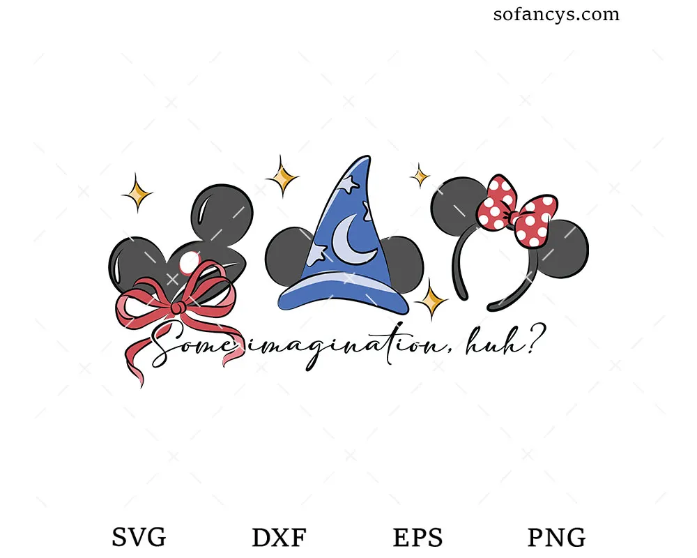 Some Imagination Huh SVG