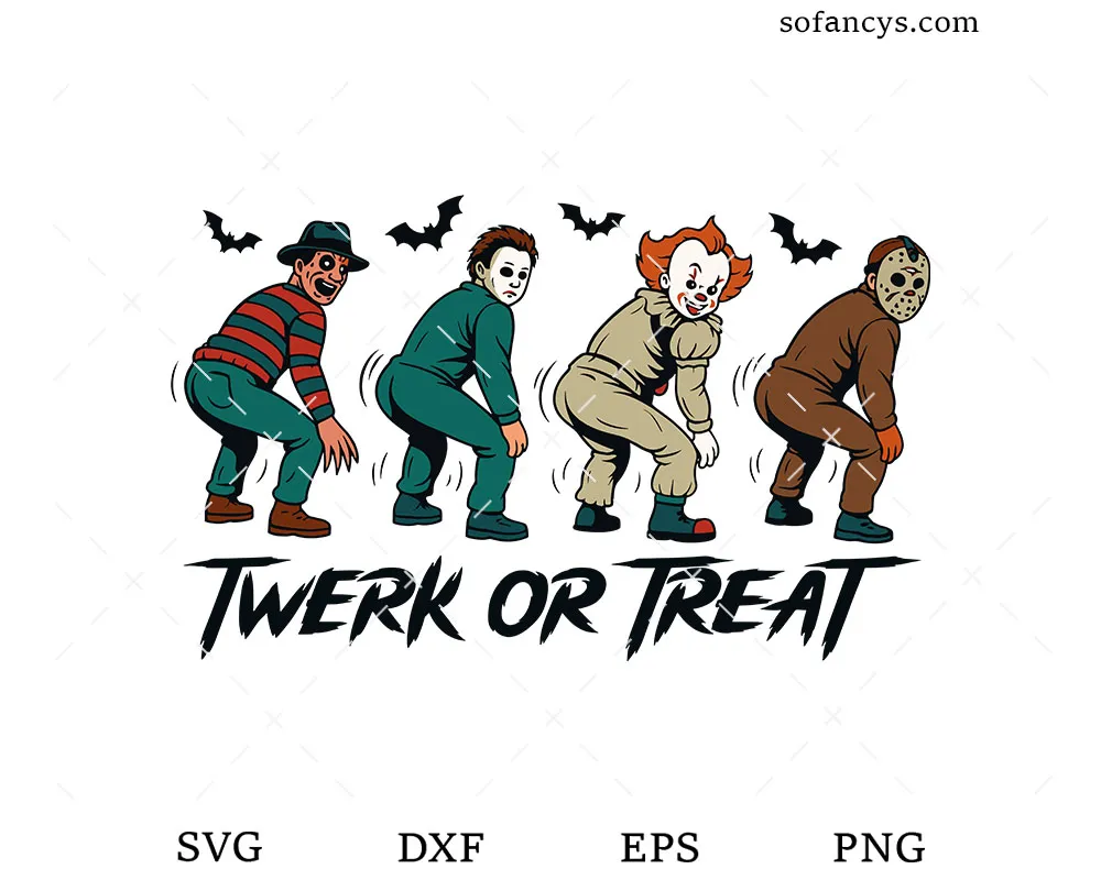 Twerk or Treat SVG