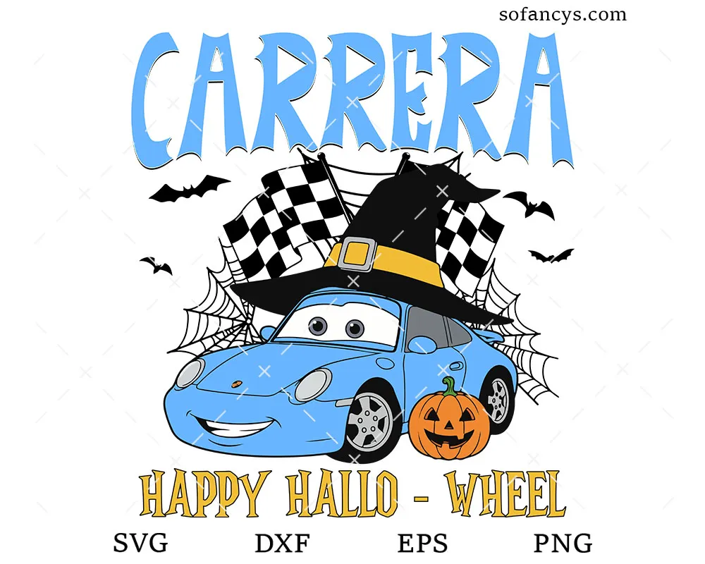 Carrera Halloween SVG