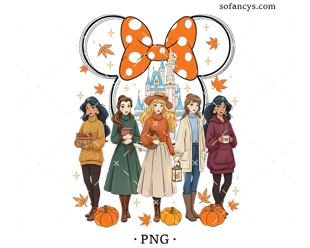 Disney Princess Fall PNG