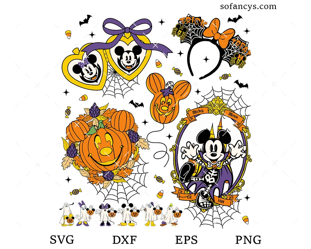 Disney Spooky Season SVG