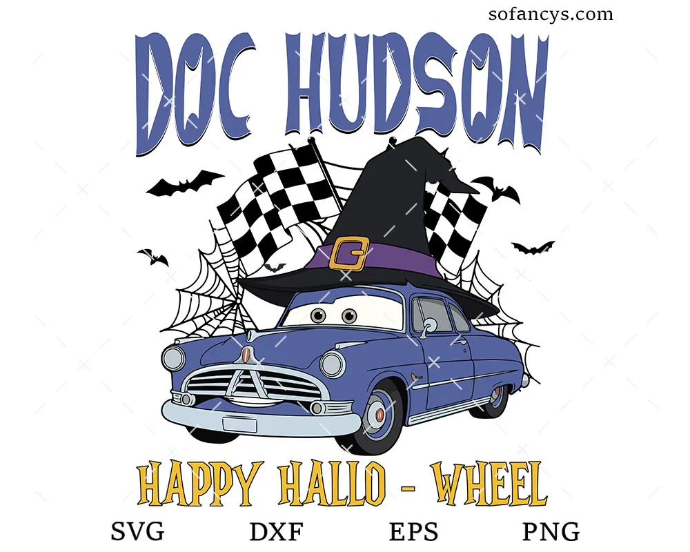Doc Hudson Halloween SVG