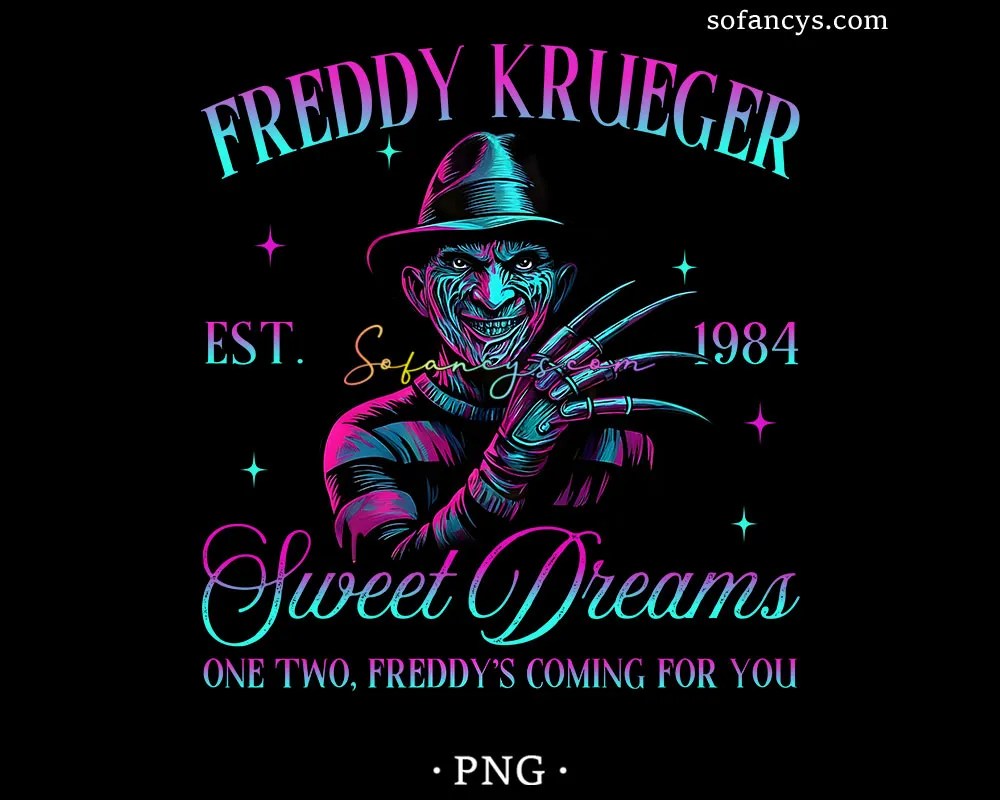 Freddy Krueger Horror Halloween PNG