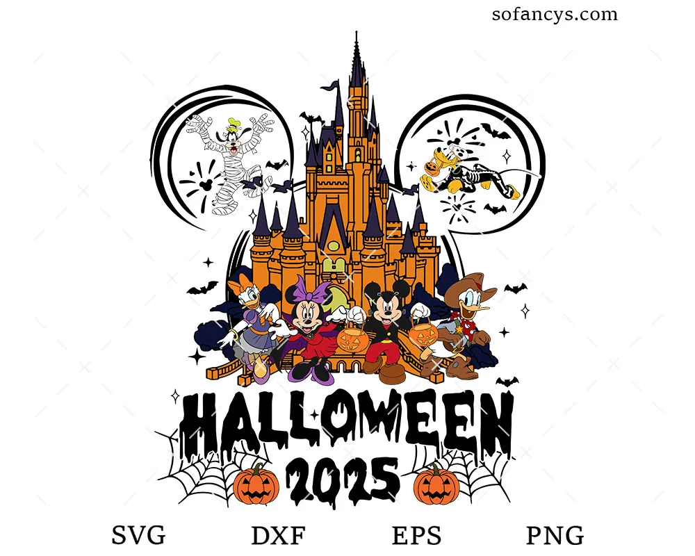 Halloween at the Castle SVG