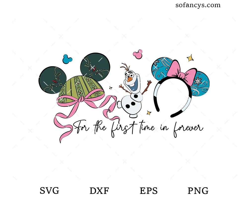 Magical Frozen Anna SVG