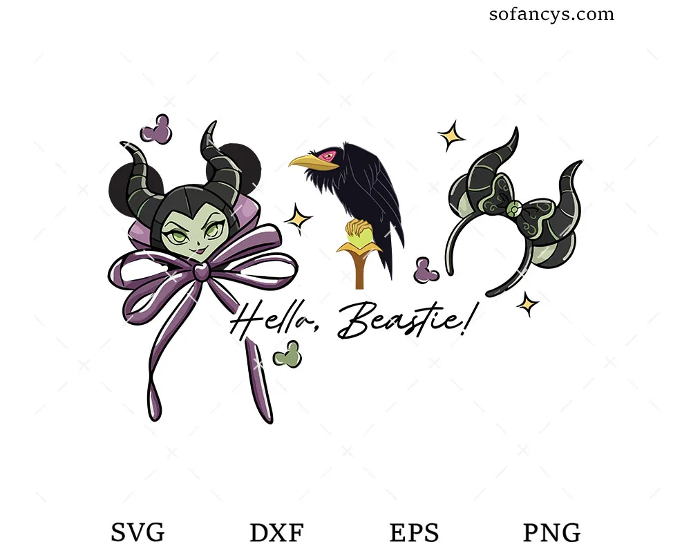 Magical Maleficent SVG
