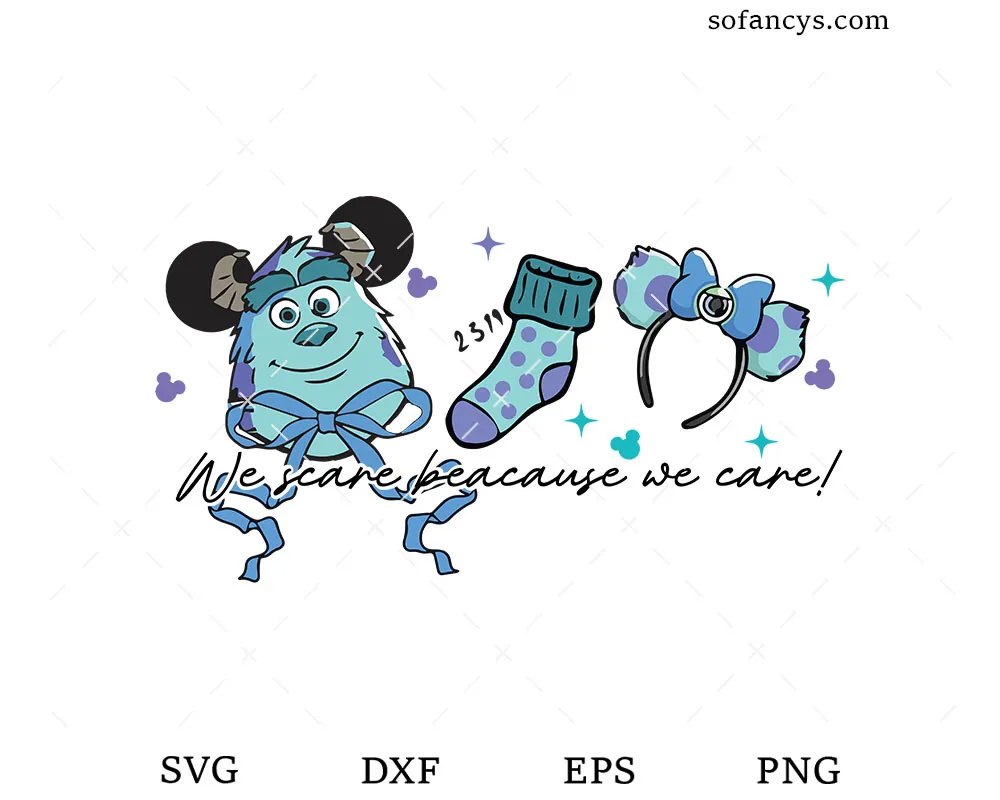 Magical Monsters Inc SVG