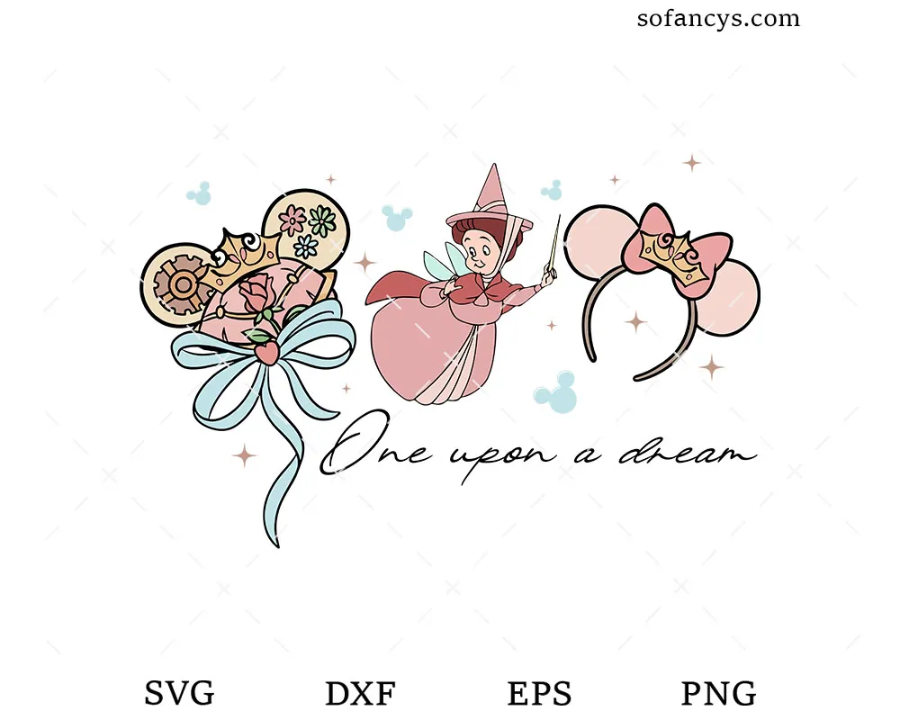 Magical Princess Aurora SVG