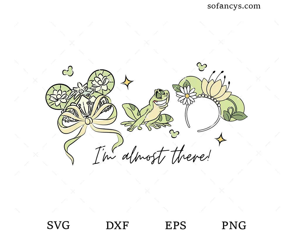 Magical Princess Tiana SVG
