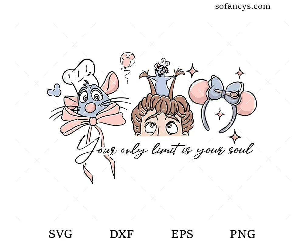 Magical Remy Ratatouille SVG