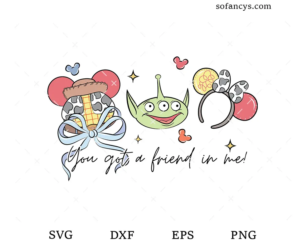 Magical Toy Story SVG