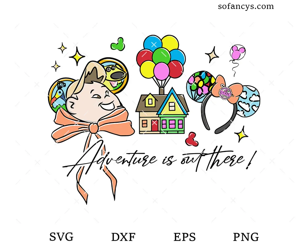 Magical UP Adventure SVG