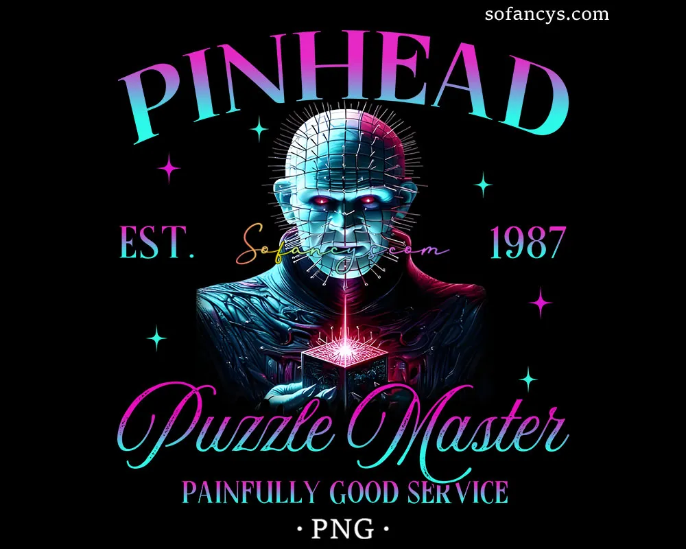 Pinhead Horror Halloween PNG