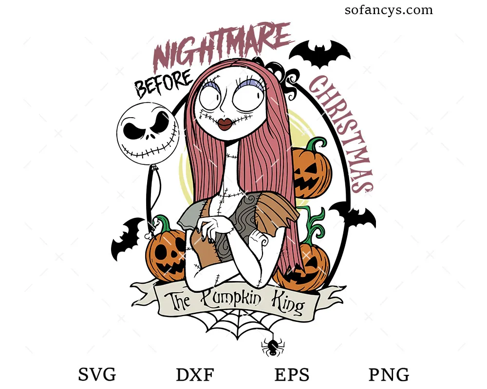 Sally Pumpkin King SVG