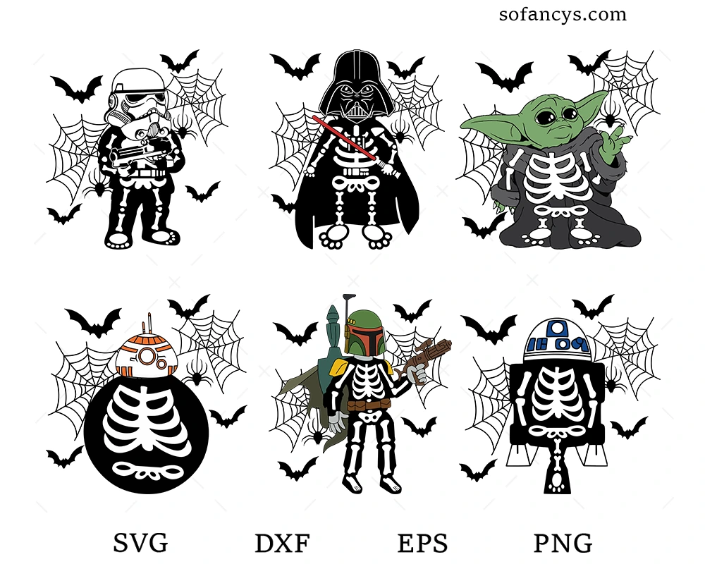 Star Wars Halloween SVG Bundle