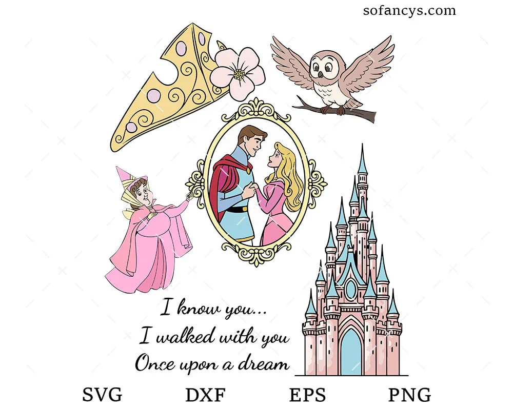 Aurora Sleeping Beauty SVG