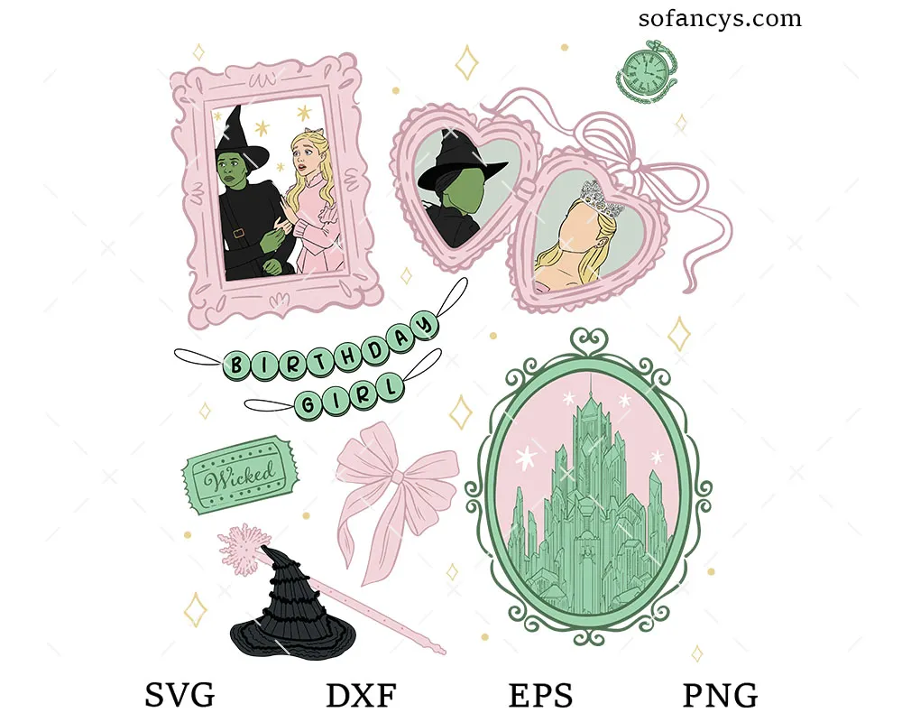 Coquette Wicked Wizard SVG