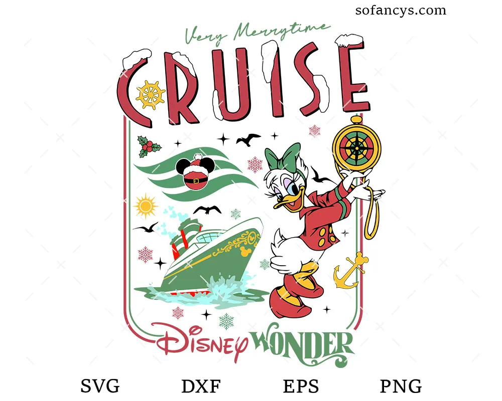 Daisy Merrytime Cruise SVG