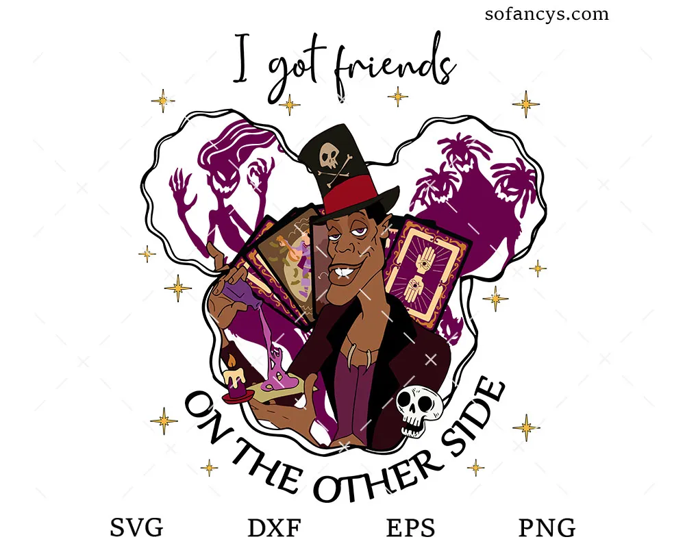 Disney Dr Facilier SVG