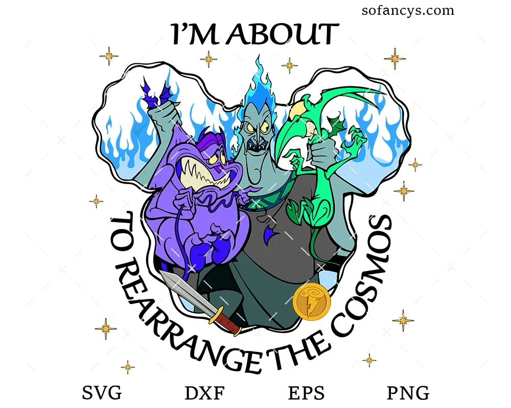 Disney Hercules Hades SVG