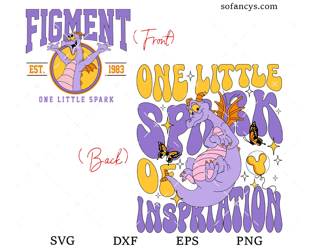 Figment One Little Spark SVG