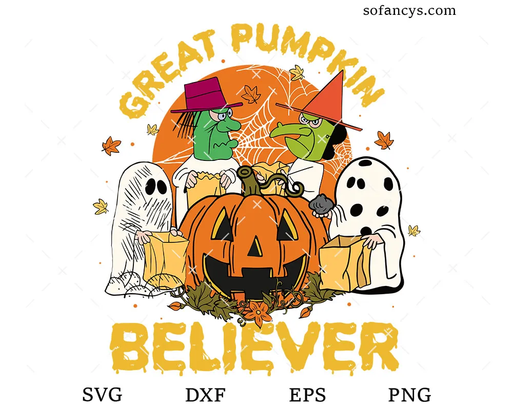 Great Pumpkin Believer SVG