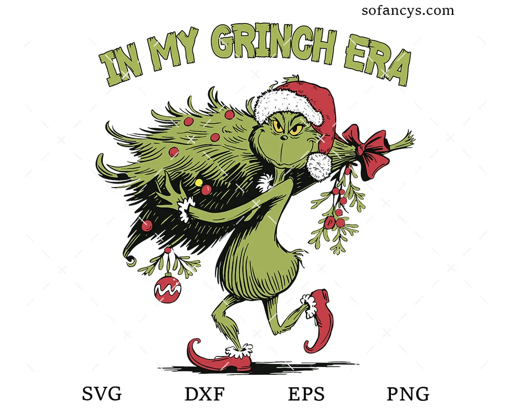 Grinch Era Christmas SVG