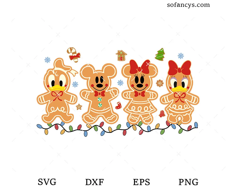 Magical Gingerbread SVG