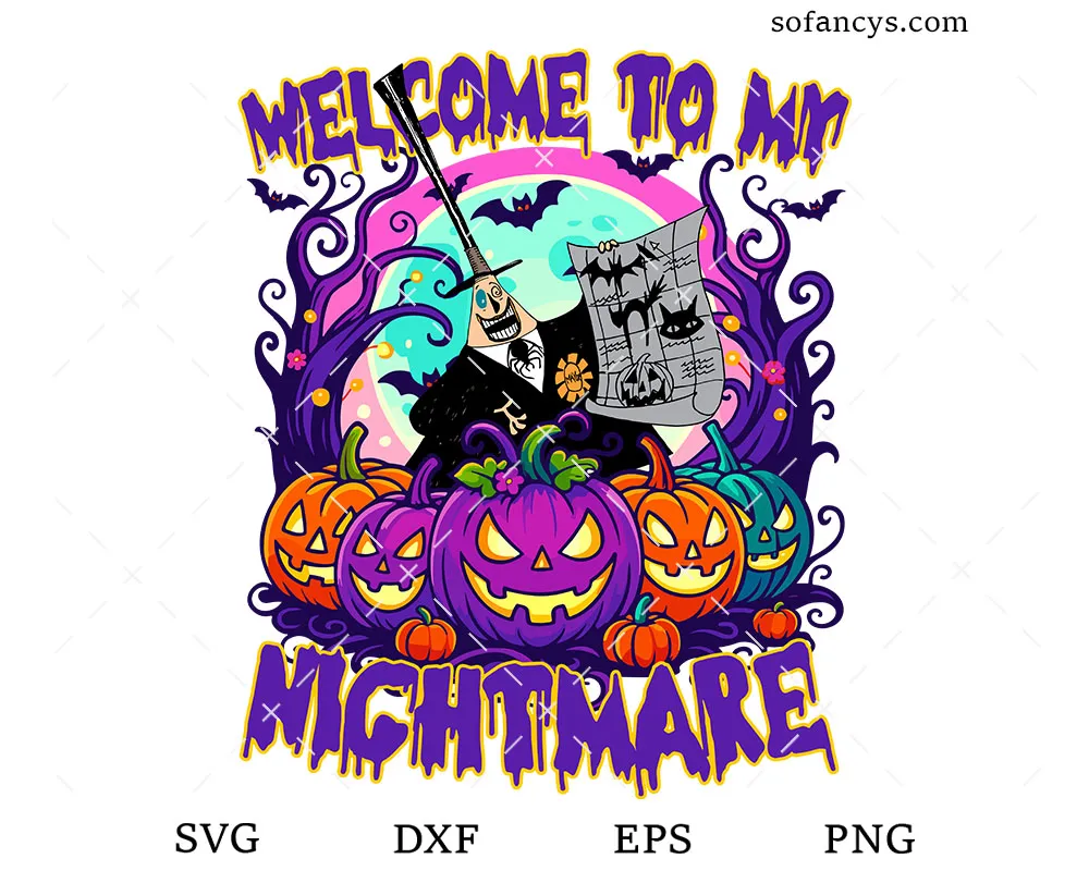 Mayor Halloween Pumpkin SVG