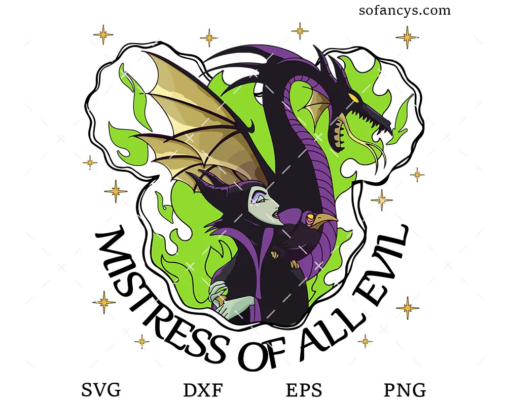 Mistress of All Evil SVG