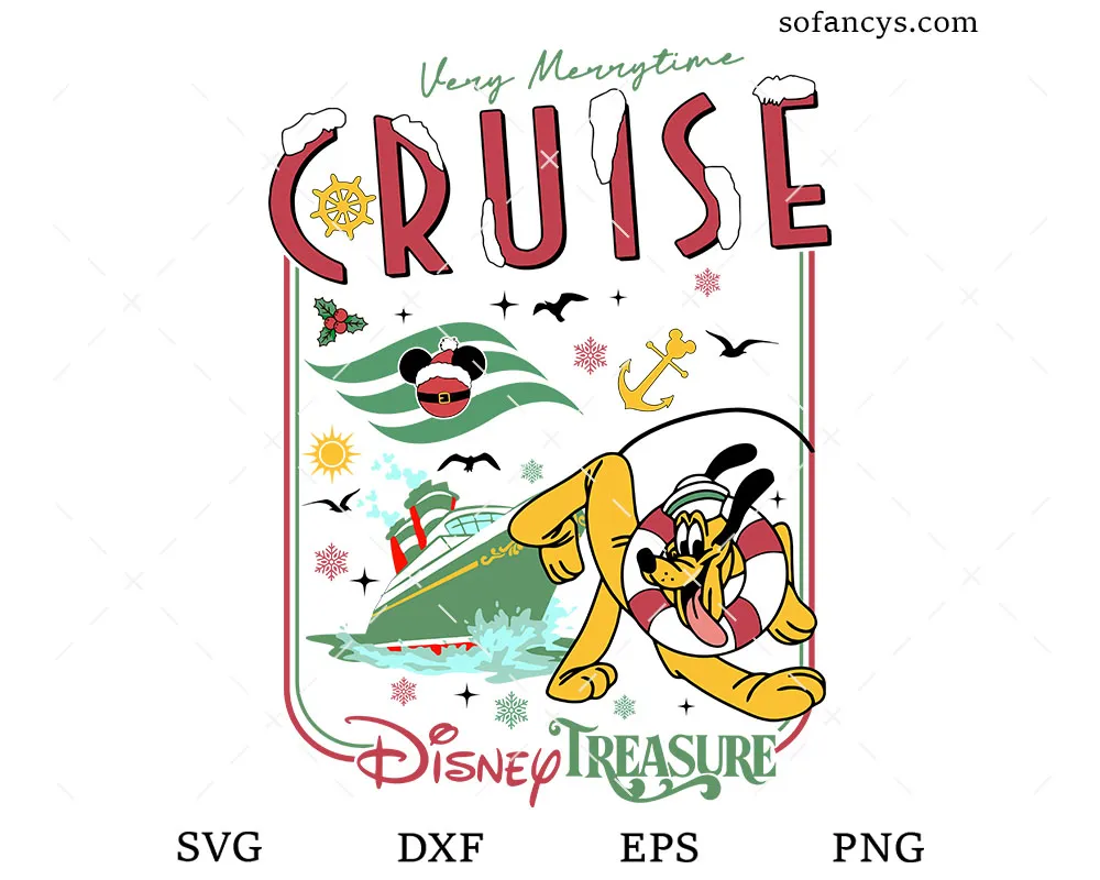 Pluto Merrytime Cruise SVG