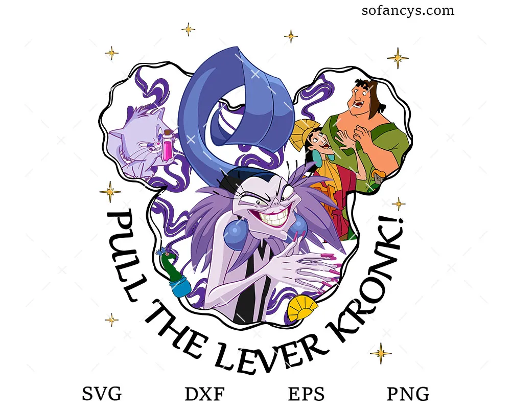 Pull The Lever Kronk SVG