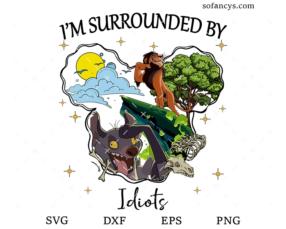 Scar Lion King SVG