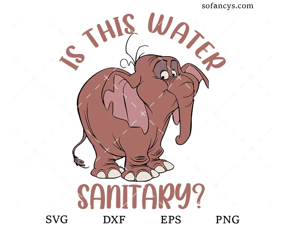 Tarzan Tantor Elephant SVG