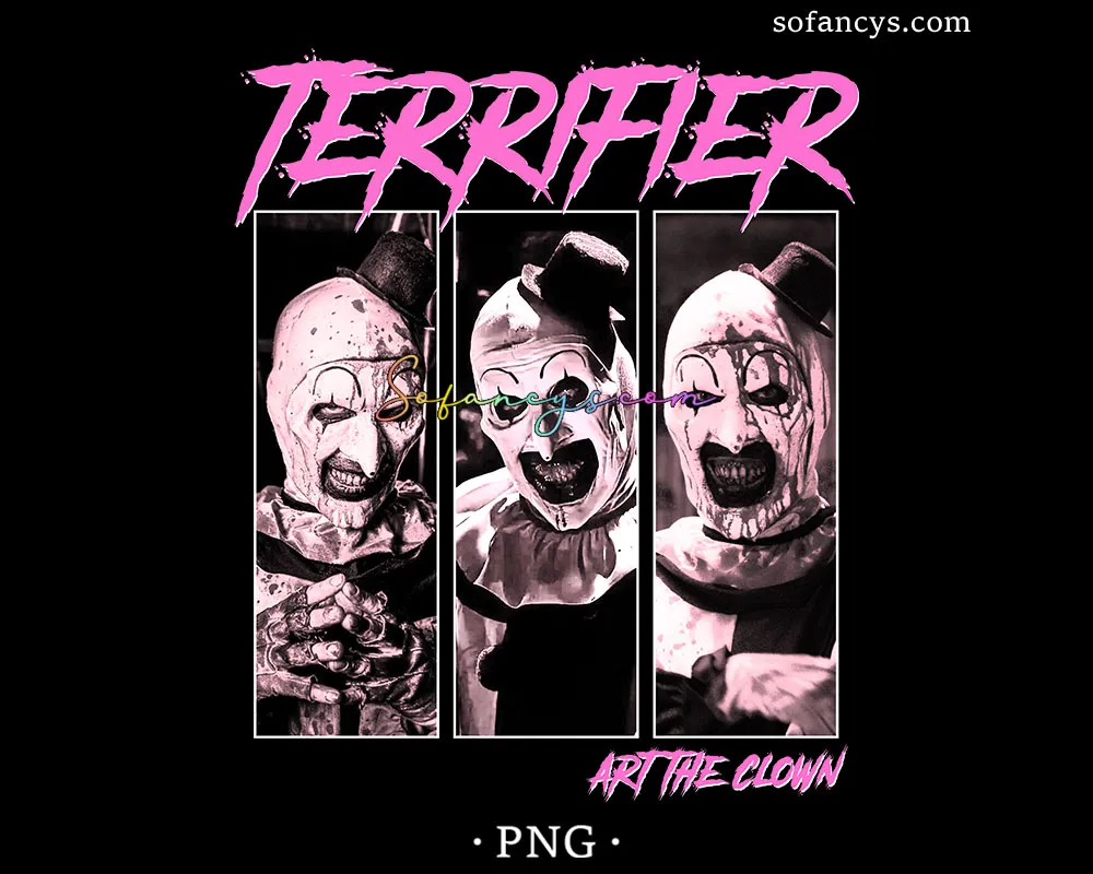 Terrifier Art The Clown PNG