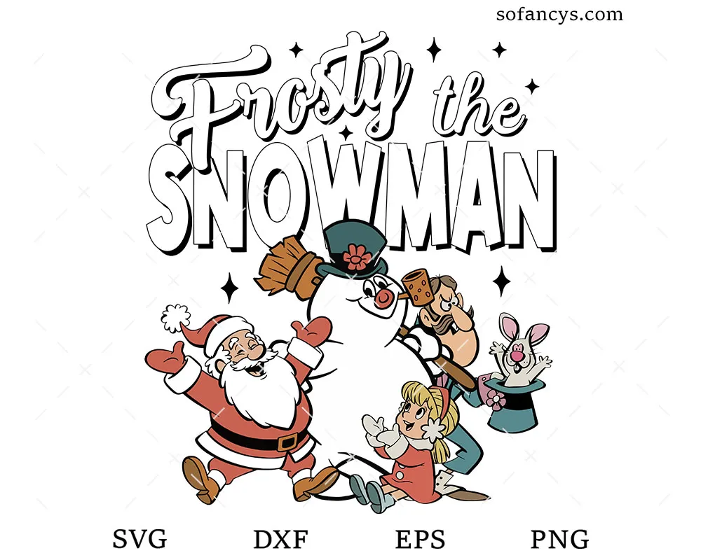 Frosty the Snowman SVG