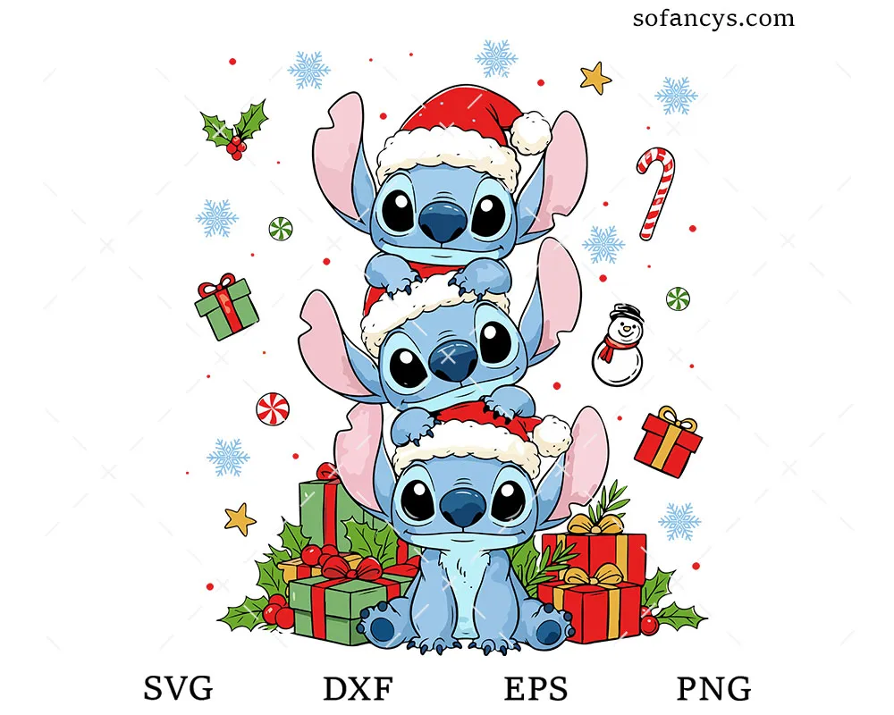 Funny Stitch Stack SVG