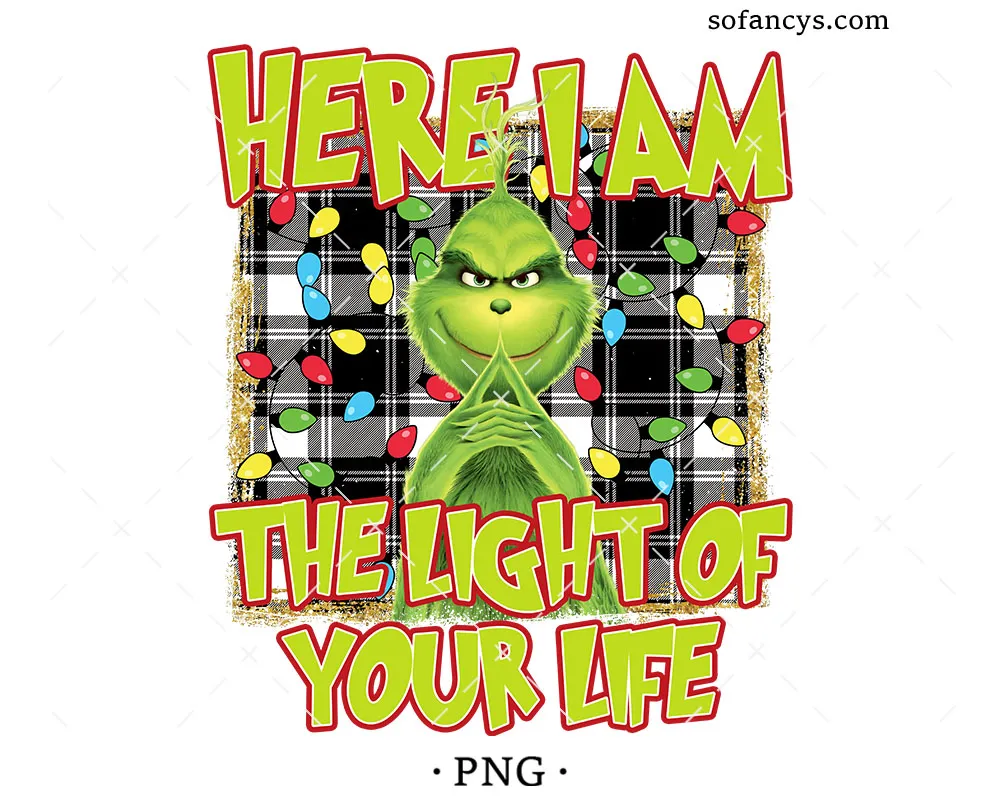 Grinch Light Life PNG